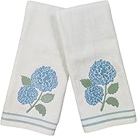 Vista 20 de Serafina Home Toallas de mano suaves y absorbentes para invitados de ballena de verano: saludos amigables con el océano, 2 piezas (Whale Hello There)