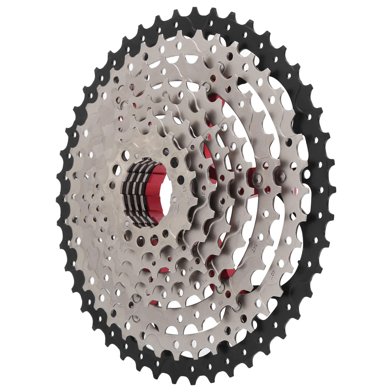 Tbest Speed Cassette Freewheel 46T, Ingranaggio in Acciaio, per Bicicletta