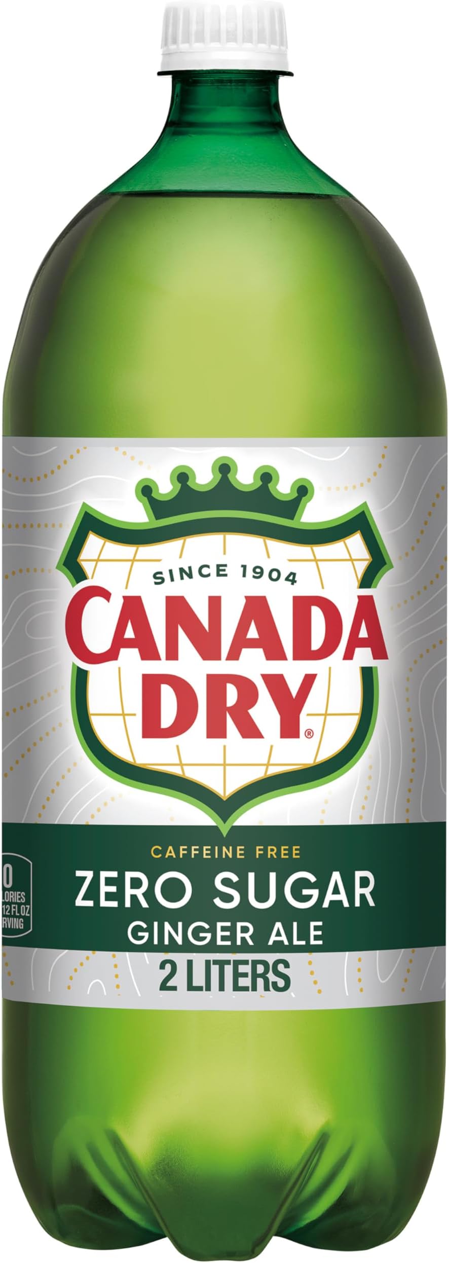 Zero Sugar Ginger Ale Soda, 2 L bottle