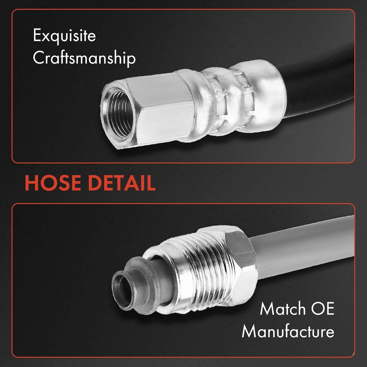 A-Premium Power Steering Return Hose Line Assembly Compatible with Volvo XC90 2011 2012 2013 2014, 3.2L, Gear To Cooler