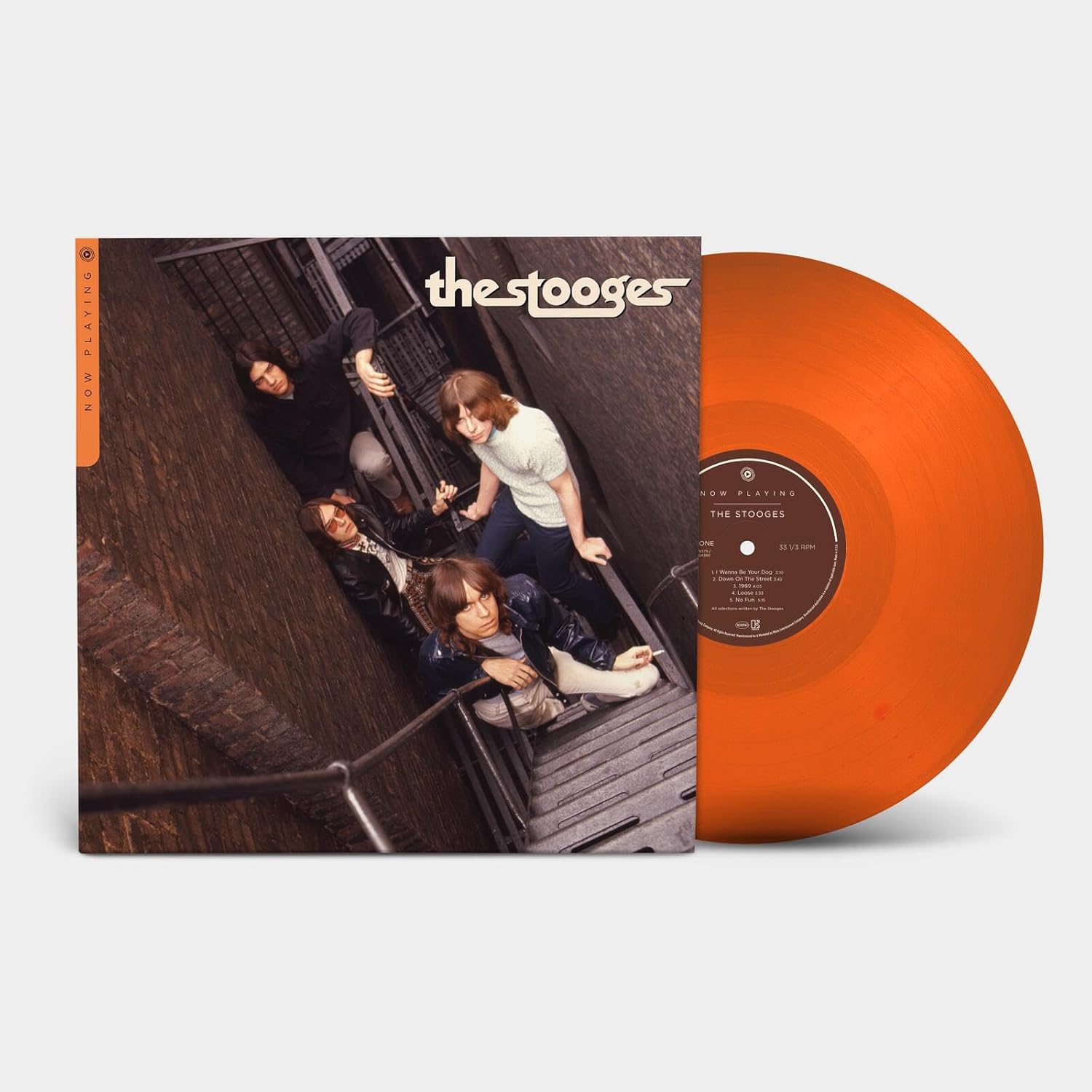 Now Playing por The Stooges — capa do álbum