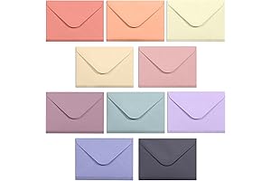 100-Count Mini Envelopes for Scrapbooking or Gift Cards