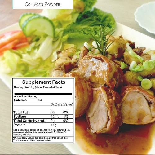 Miniatura 4 de Polvo de caldo de hueso de pollo orgánico libre rango 3.53 oz proteína pura tipo no gelificante - tamaño de la muestra