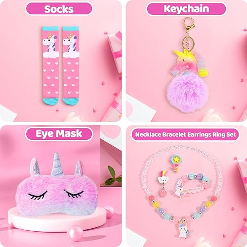 Miniatura 6 de LiYiQ Regalos de unicornio juguetes para niñas, regalos de cumpleaños para niñas de 3, 4, 5, 6, 7, 8 años, ideas de regalo de cumpleaños, juguetes