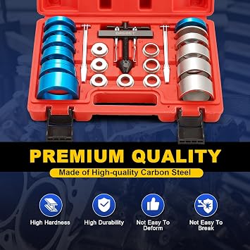 DASBET Crank Bearing Camshaft Seal Installer and Remover Set Seal Drive Set Crankshaft Oil Seal Puller Tool Kit