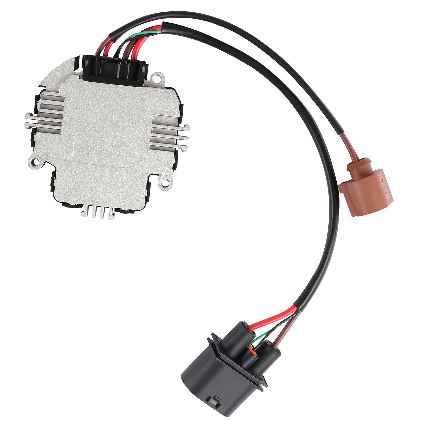 DOCAS Módulo de control del ventilador,Unidad de Control del Radiador 1TD959455 1K0959455N 1K0959455DL compatible para A3 8P1 8P7 8PA Golf V VI Passat 3C2 3C5