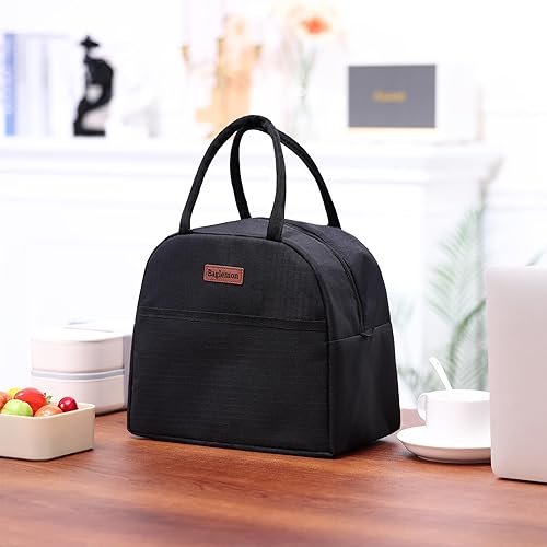 Miniatura 7 de Bolsa de almuerzo aislada para mujeres y hombres, contenedores de almuerzo reutilizables de alta capacidad, bolsas de almuerzo para el trabajo,