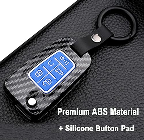 Vista 19 de Funda para llavero para Chevy Camaro Cruze Limited Equinox Impala Limited Malibu Limited Sonic Rojo