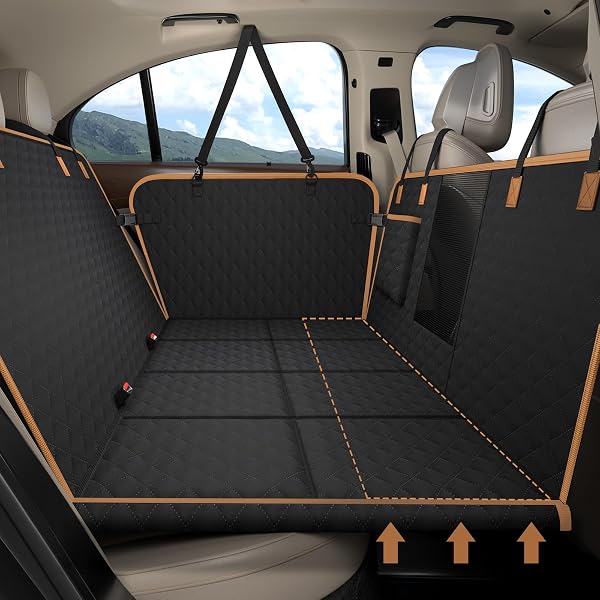 MyeMdan 犬 車 シート ハードボトム犬用シートカバー