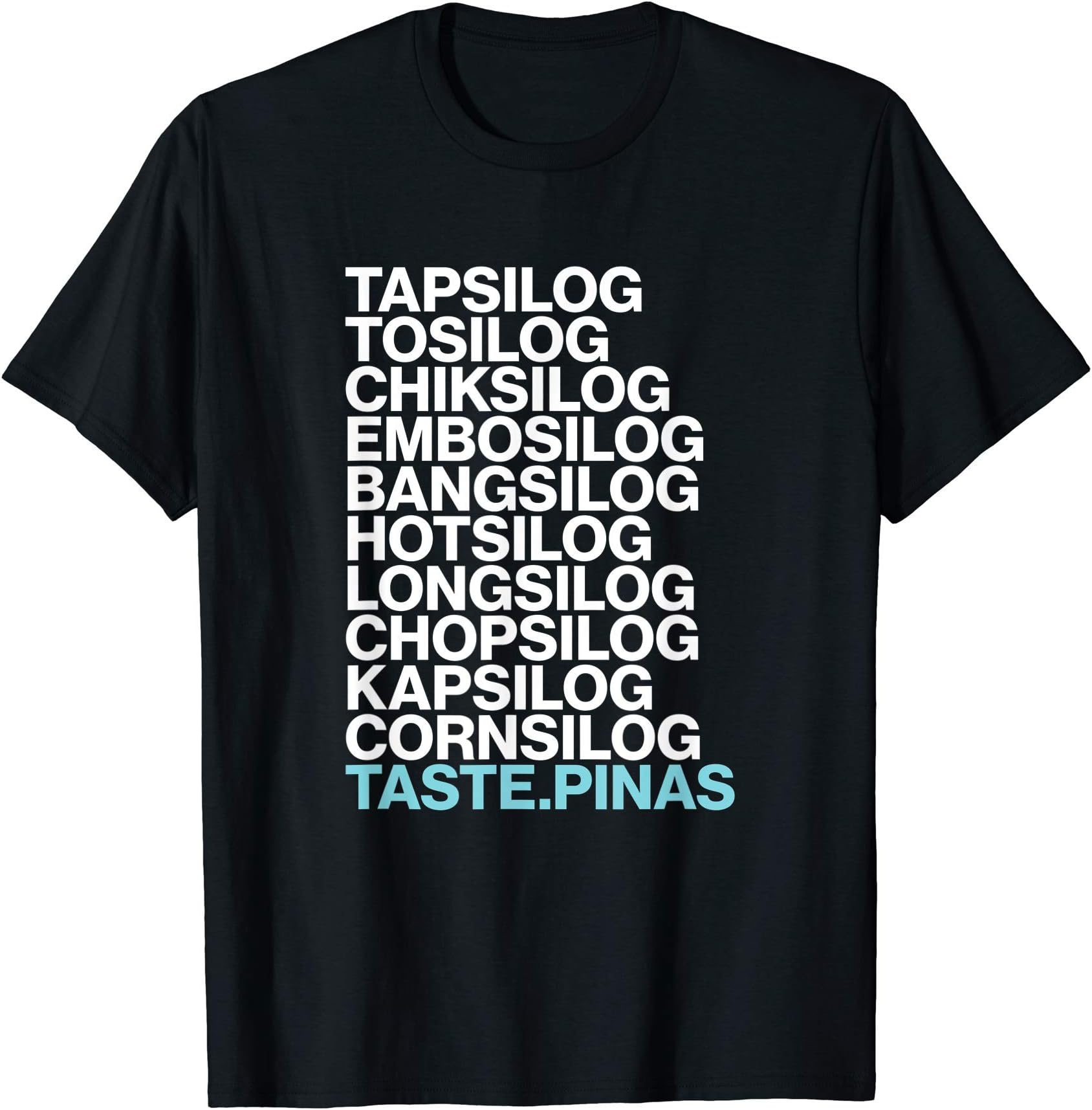Team ManilaSilog Filipino Food T-Shirt