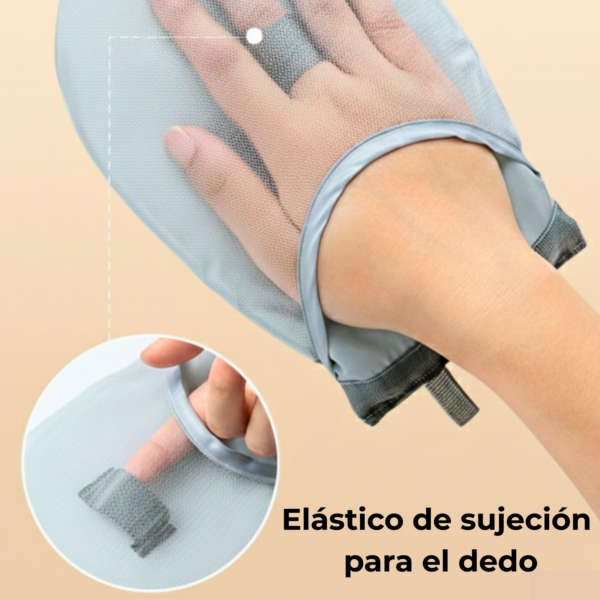 2 Guantes de Planchado Profesional, Un Guante en Punta y Otro Redondo, Protectores Térmicos Gruesos y Firmes, Resistentes al Calor, Mini Tablas de Planchado. Juego de 2 guantes para plancha vertical. - 5