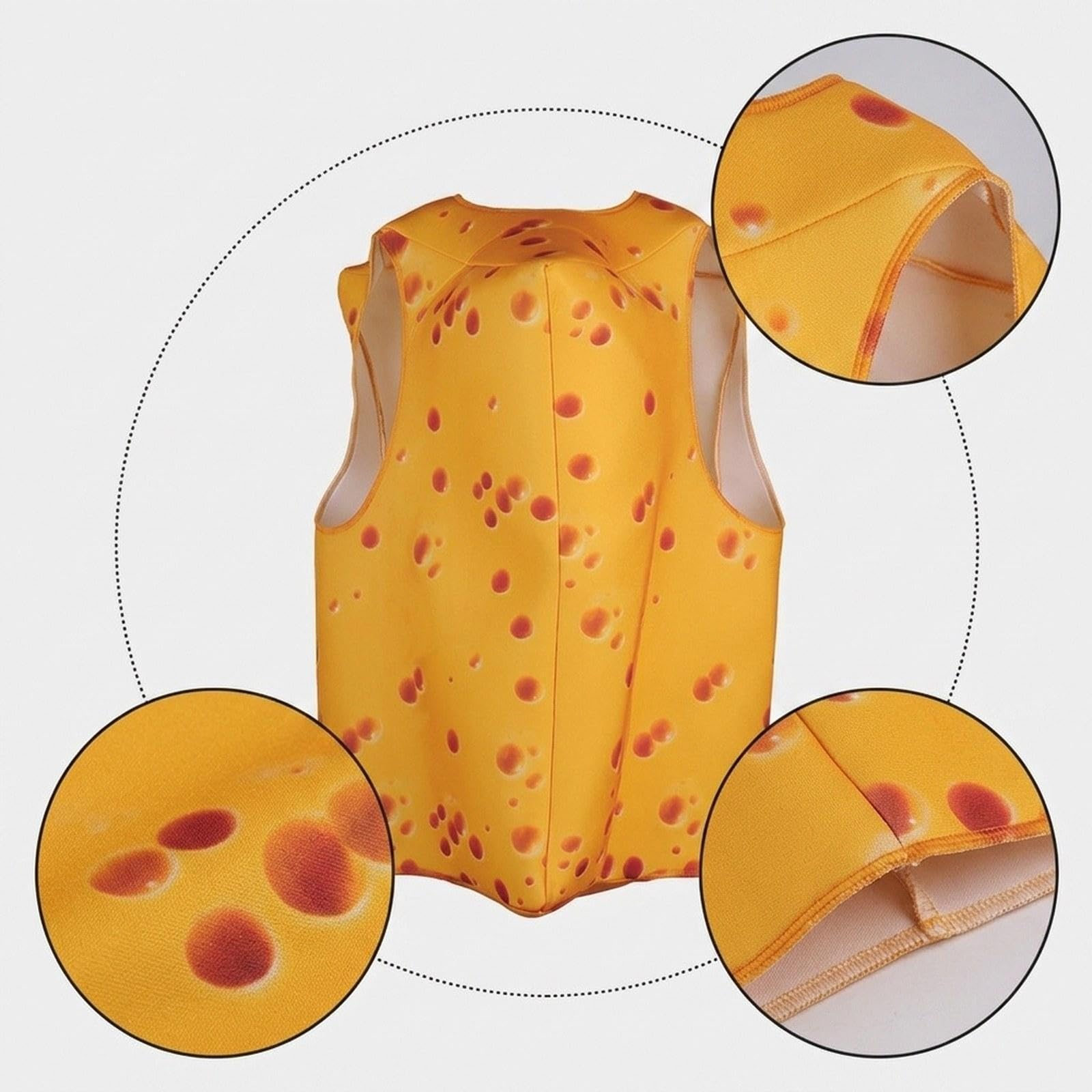 Costume Da Formaggio per Bambini, Costume Cosplay per Festival, Spettacoli O Feste