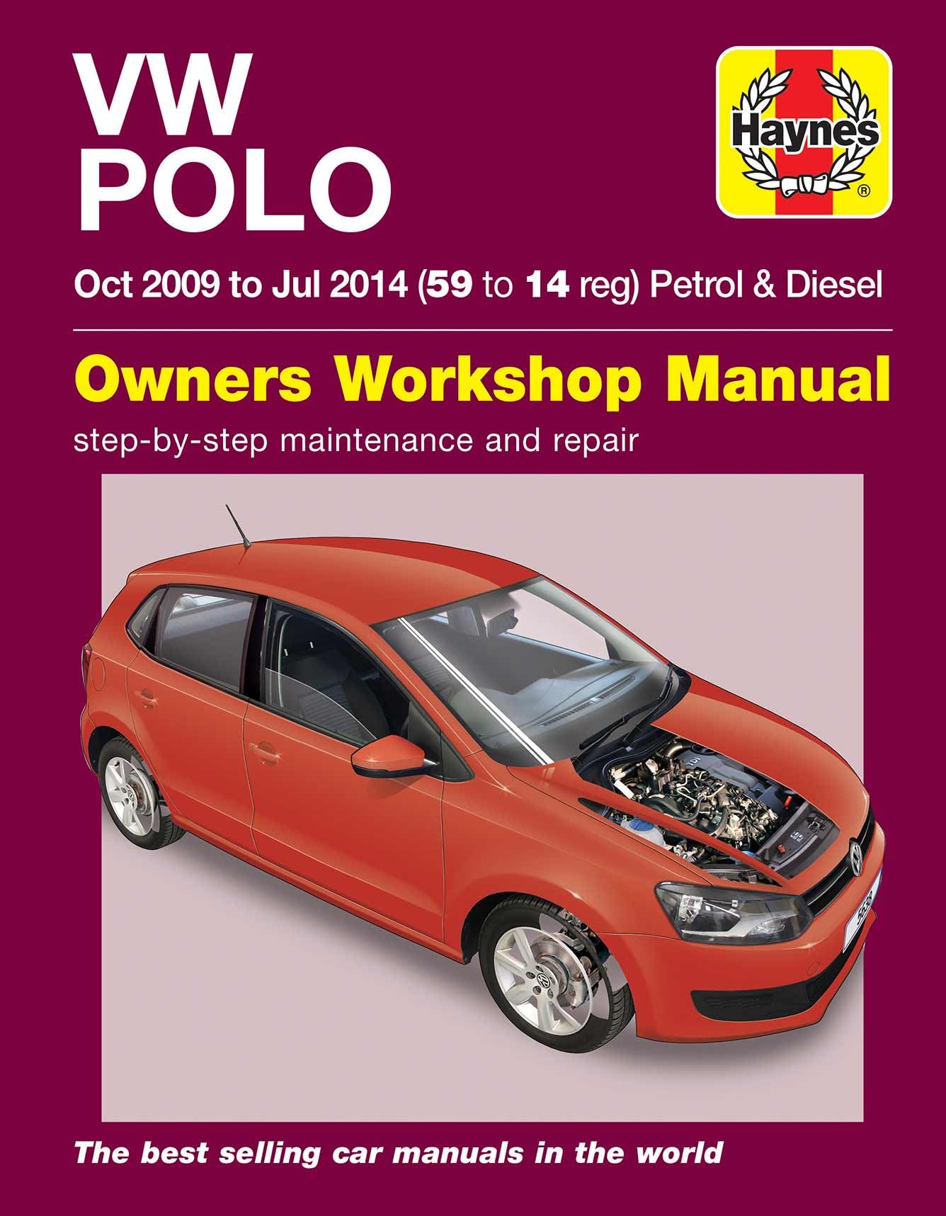 VW Polo (09 - 14) Haynes Repair Manual