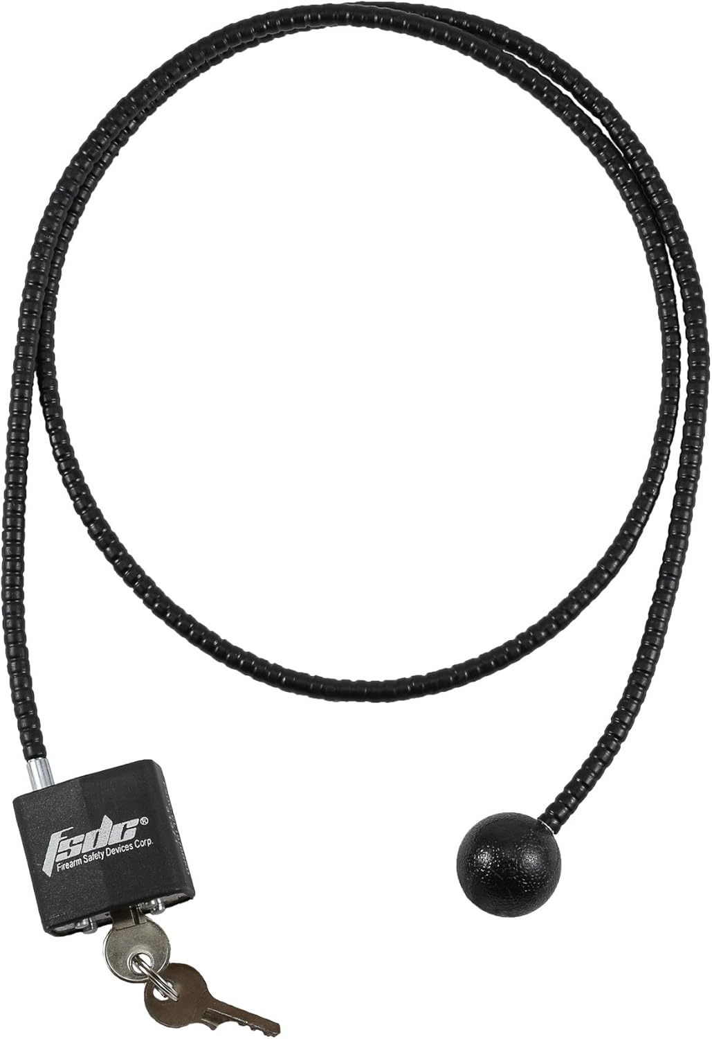 FSDC-CL1070RKD 38" LONGARM California DOJ-Approved Keyed Cable Gun Lock : Sports & Outdoors