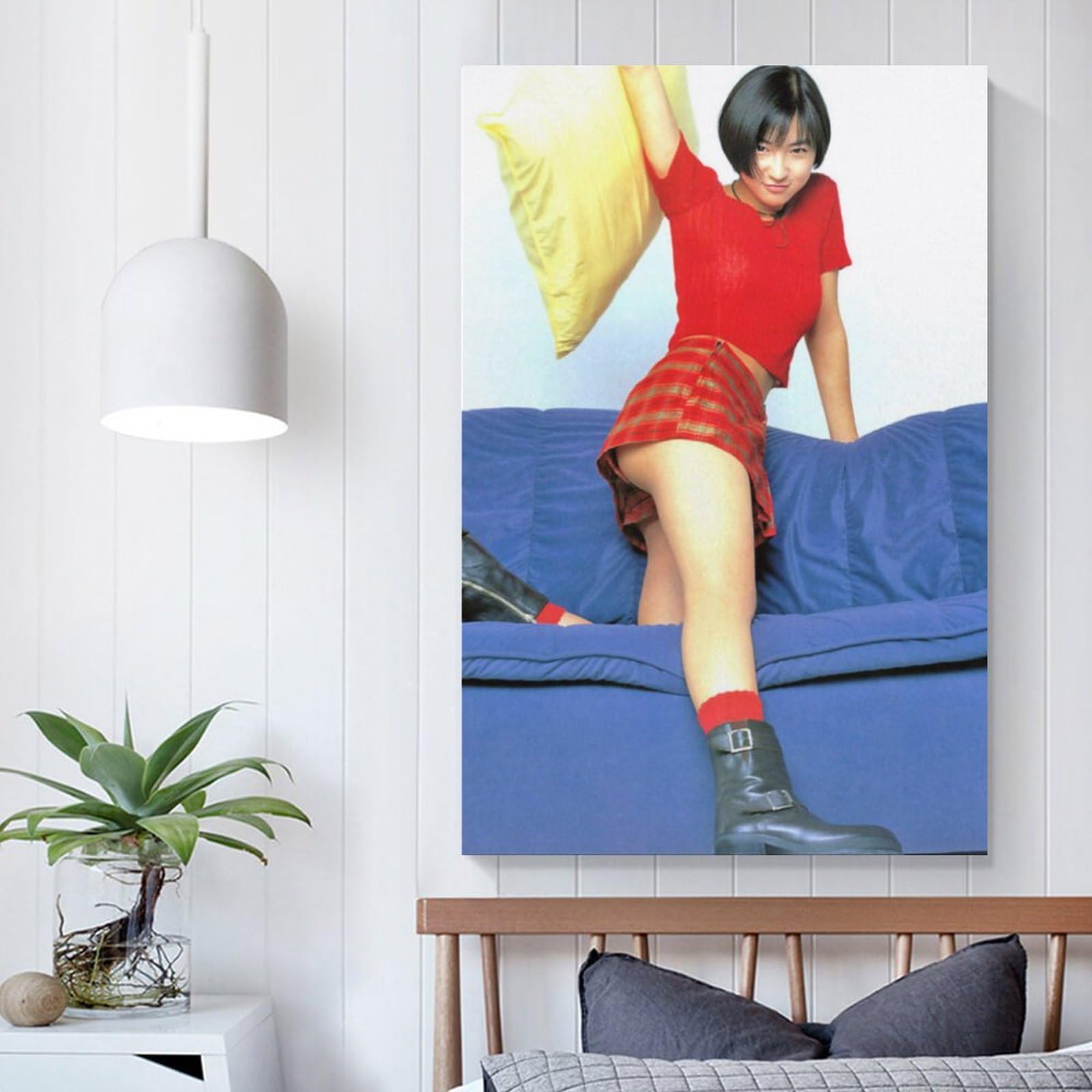 Amazon.co.jp: 広末涼子写真ビキニ絵画ポスター プリント キャンバス