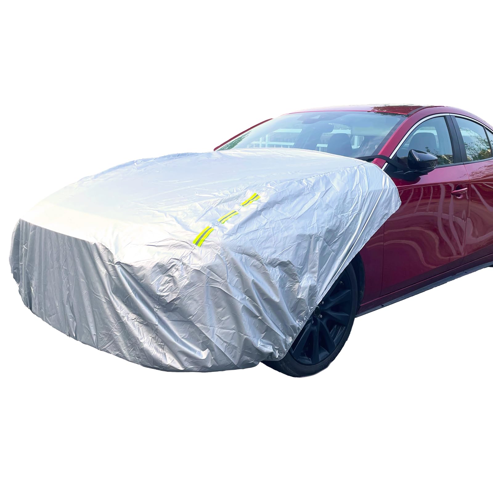 CAIFIPA ボンネットダストカバー 新型 アコード CY2 CY系 R6.4~/新型 シビック セダン FL型 R3.9~/シビック タイプR FL5型 に対応 猫爪傷対策 ヘッドライト保護 ボンネットカバー