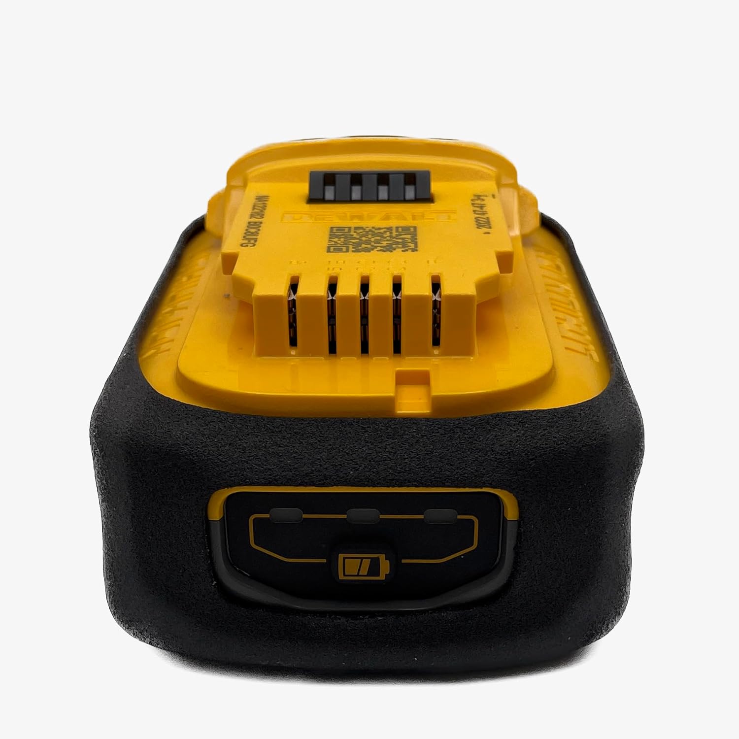 Protoco JB-92 Black Protective Cover Compatible With Dewalt Power Stack DCBP520 Battery