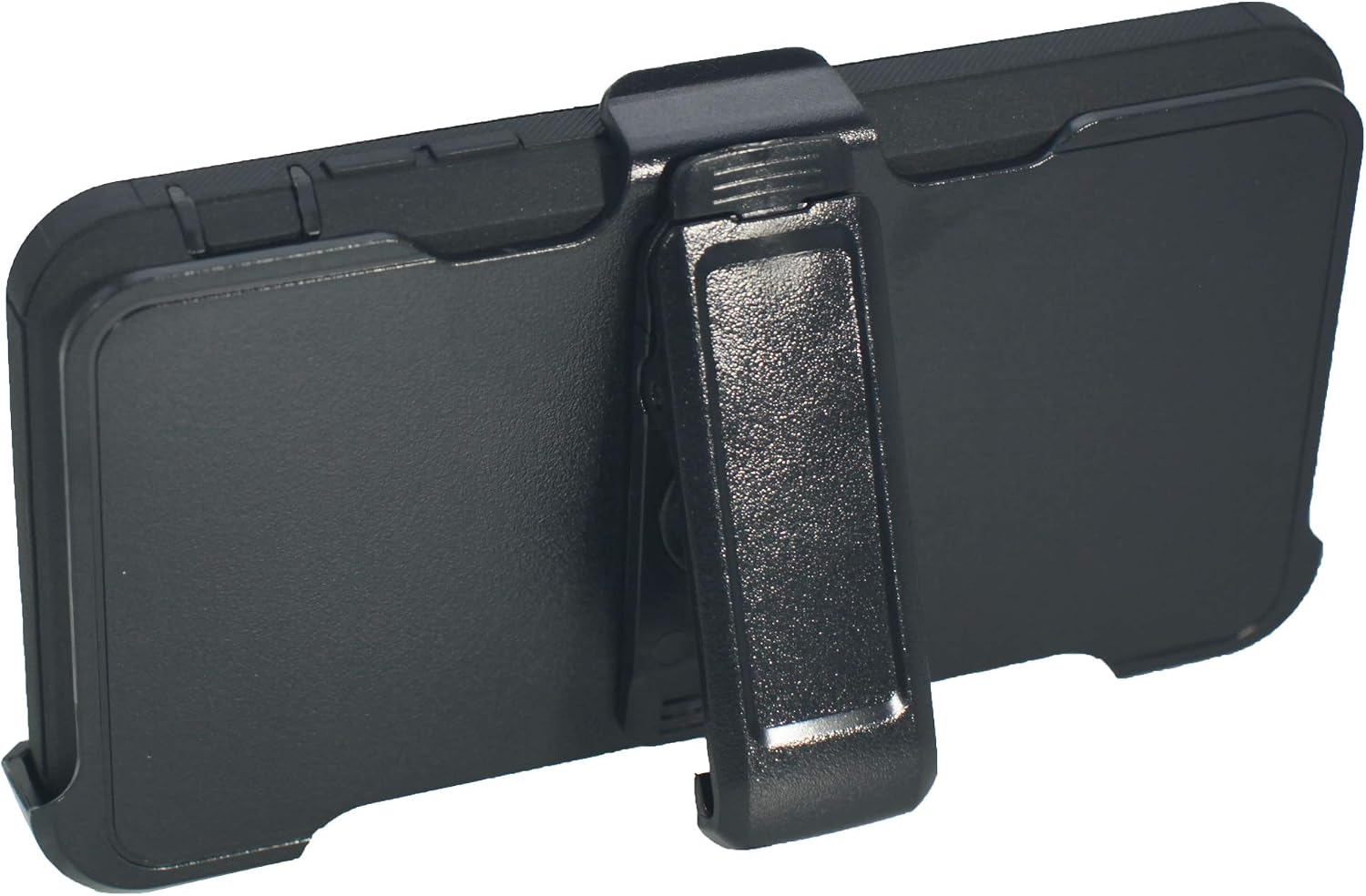 Hand-e Muscle Series Belt Clip Case for Apple iPhone 7 Plus/iPhone 8 Plus (5.5”) 2-in-1 Protective Defender w Screen Protector & Holster & Kickstand/Shock & Drop & Dust Proof - Black/Black