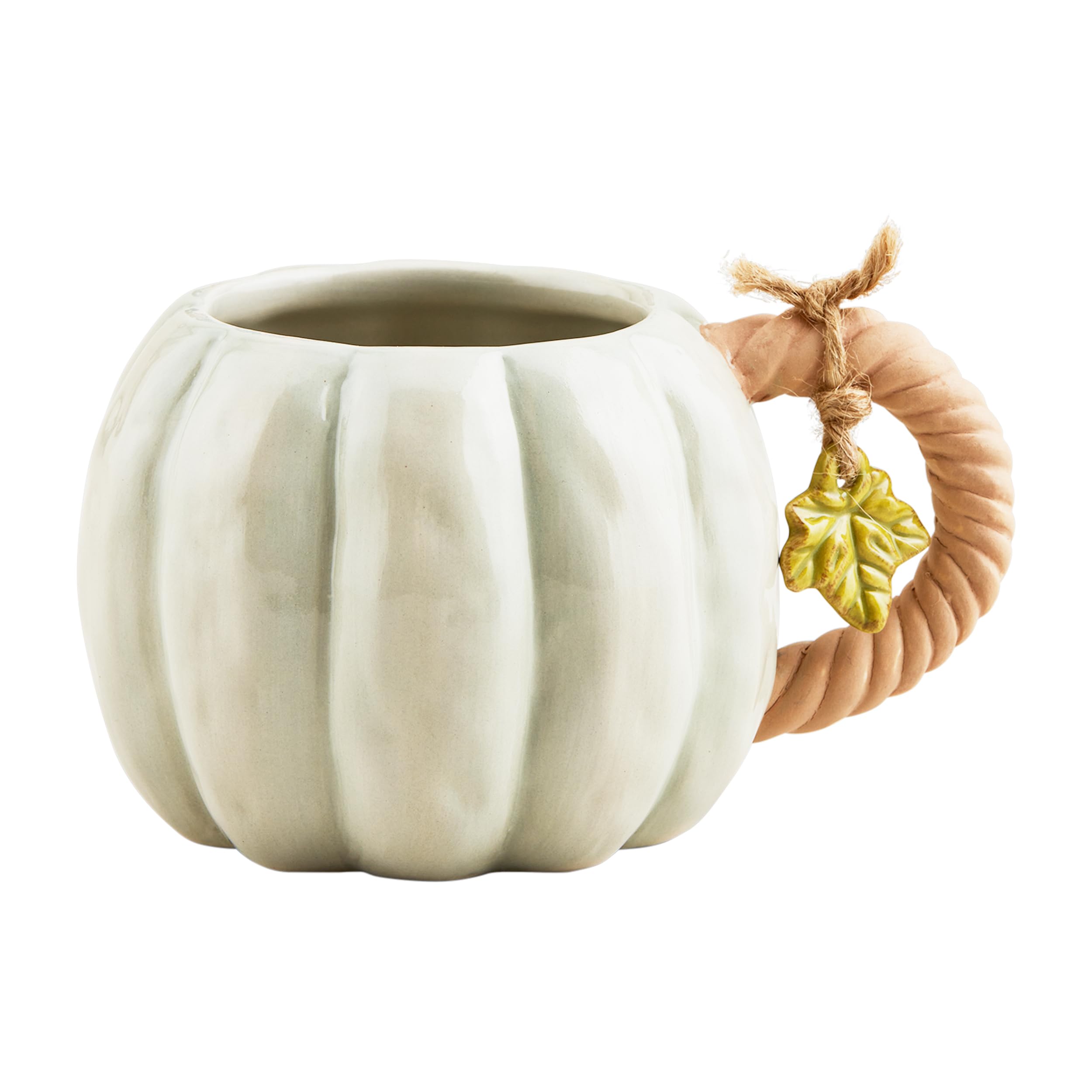 Mud PiePumpkin Mug, Blue, 13 oz