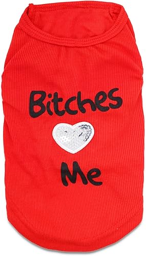 Miniatura 14 de DroolingDog Puppy Shirt & Sweater for Small Dogs, Small, Pink