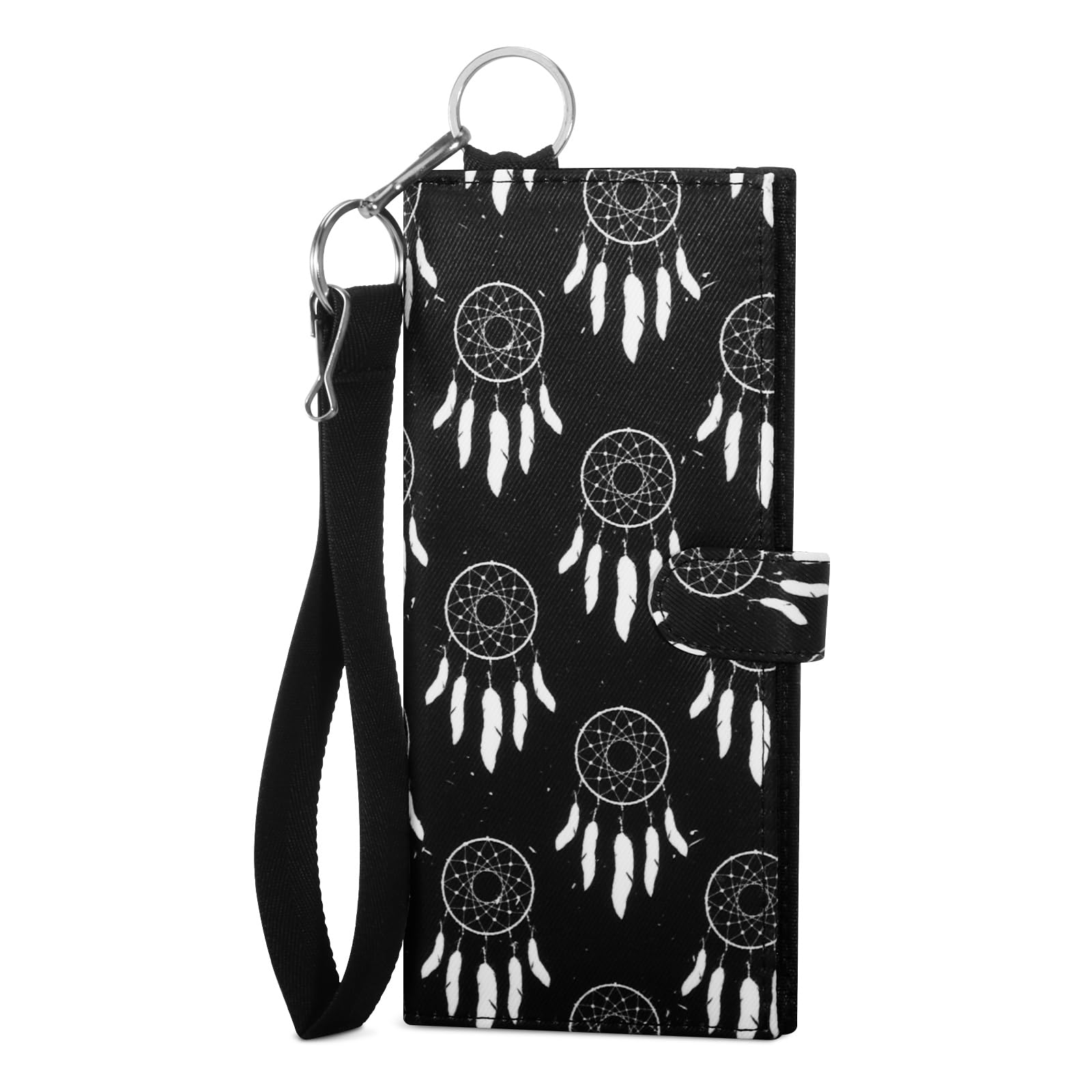 XEYOU Women's Wallet RFID Blocking Credit Card Holder Wallet Large Capacity Wristlet Canvas Wallets Purse