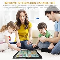 Vista 6 de Carpeta de tarjetas coleccionables para 900 tarjetas, con 40 fundas extraíbles, juguetes regalos para niños y niñas