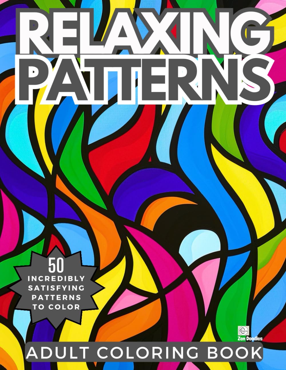 Relaxing Patterns Coloring Book: Beautiful Mindfulness Designs for Stress Relief and Relaxation (Heavenly Patterns)