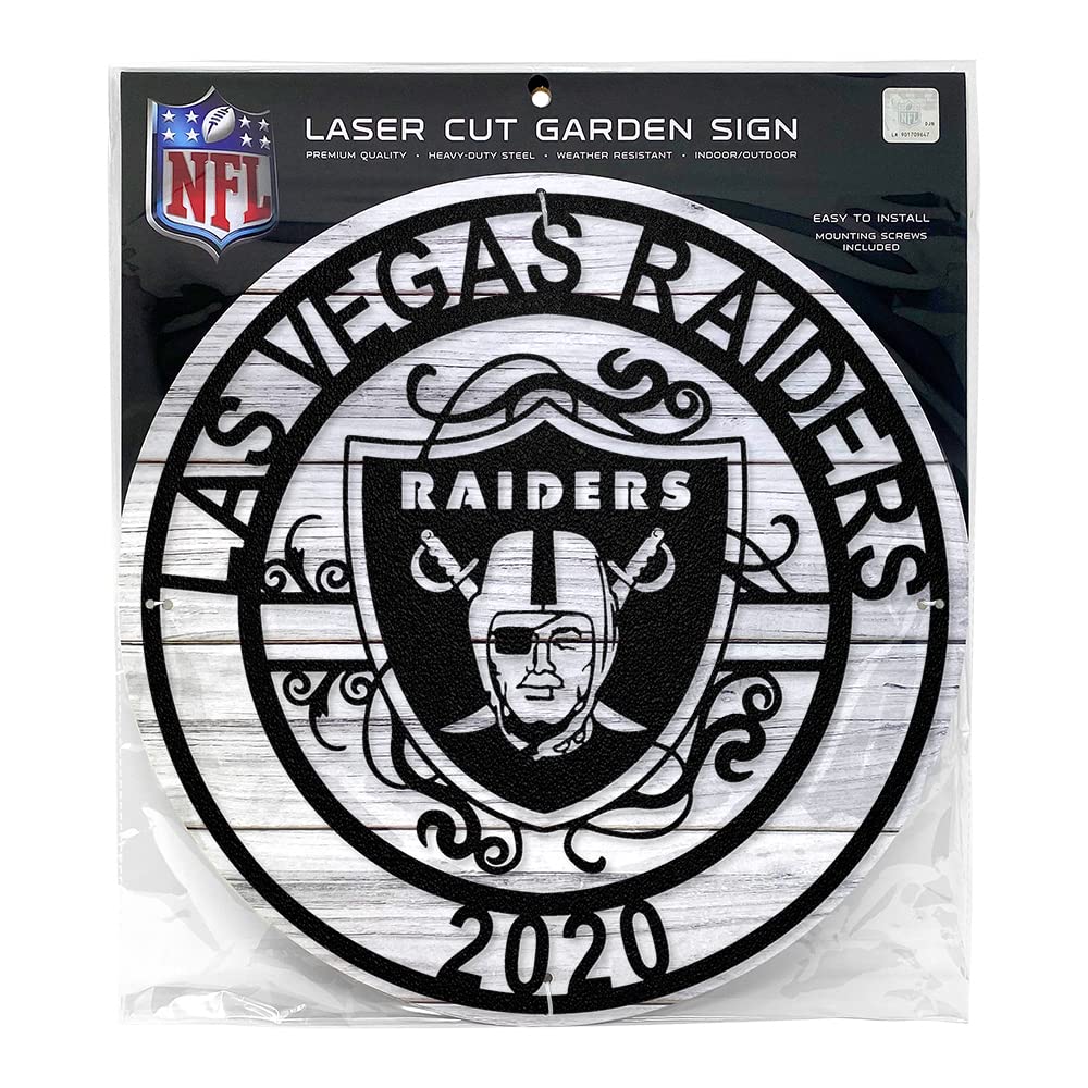 NFL Raiders メタルサイン 壁掛け