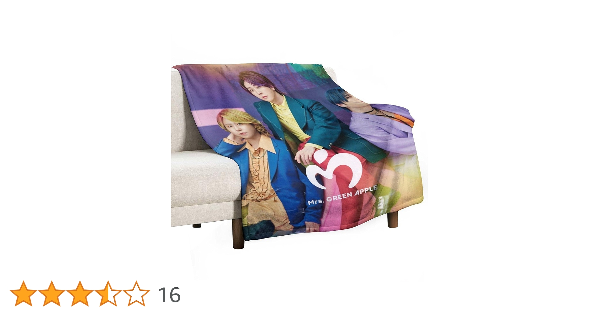 Mrs.GREEN APPLEブランケット Amazon.co.jp: 【限定特典ミニブランケット(ロゴ使用)付き】 Mrs