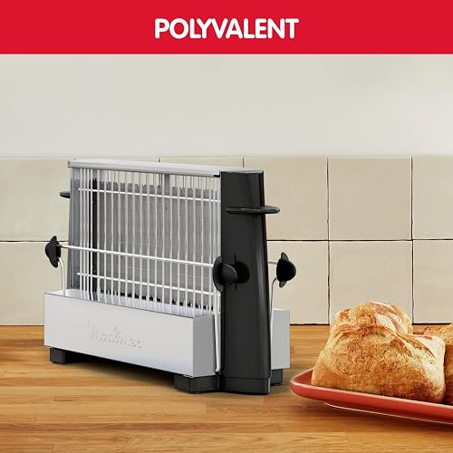 Moulinex Multipan, Tostador Clásico, Para 4 Rebanadas, Inox y negro - 3
