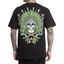 Sullen Men's Chiefin 420 Capsule Tattoo Lifestyle Graphic Standard Short Sleeve Tee