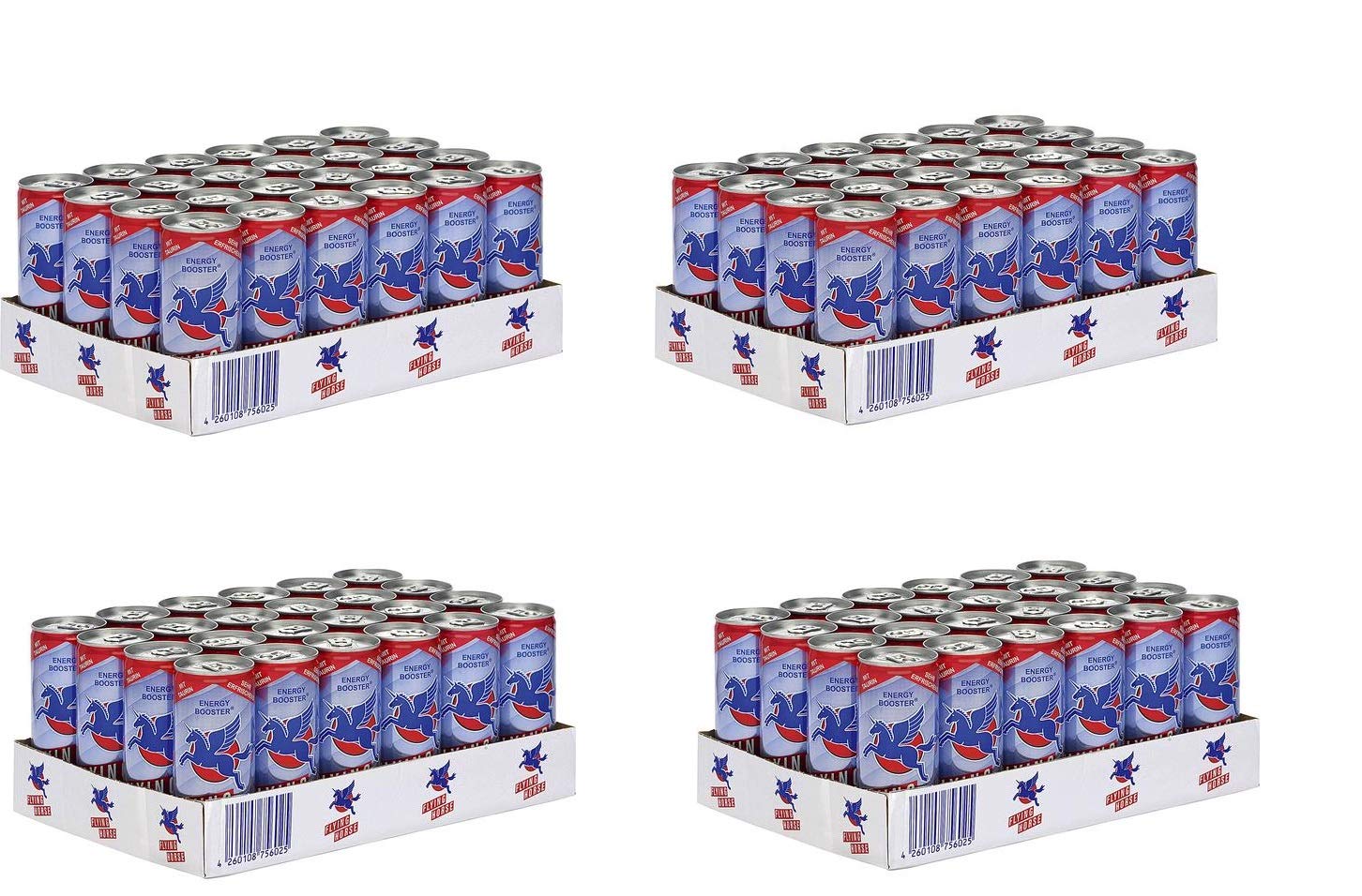 Flying Horse Einhorn Energy Drink 96 x 0,25 ltr. inkl. 24€ EINWEG Pfand