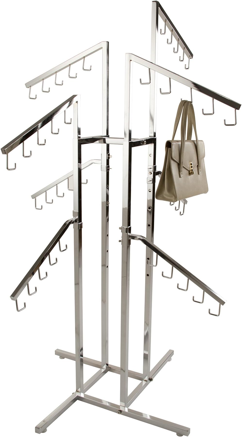 Classic Store Fixtures CR-16 Chrome Hangbag Purse Clothing Garment Retail Dispaly Rack