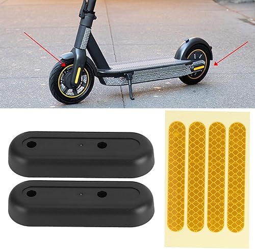 Miniatura 4 de Cubierta de horquilla trasera para scooter eléctrico, calcomanía de rueda de scooter profesional, piezas de repuesto de plástico PET para el trabajo
