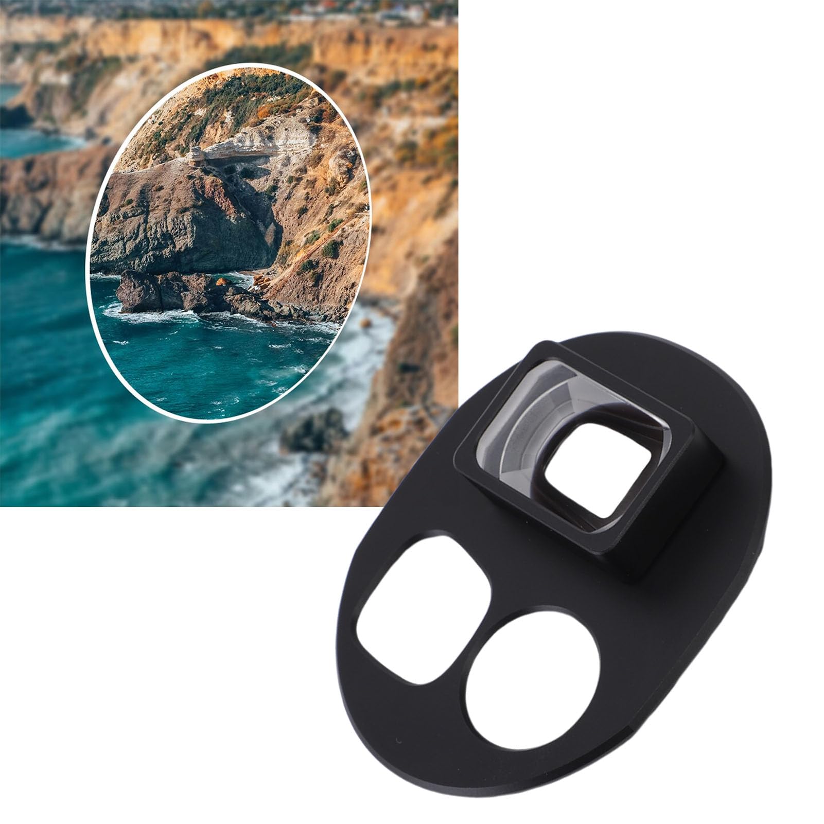 GOWENIC Accessorio per Drone Obiettivo Grandangolare Ingrandimento 0,75X, Campo Visivo 108°, Rivestimento Multistrato, per Appassionati di Fotografia Aerea