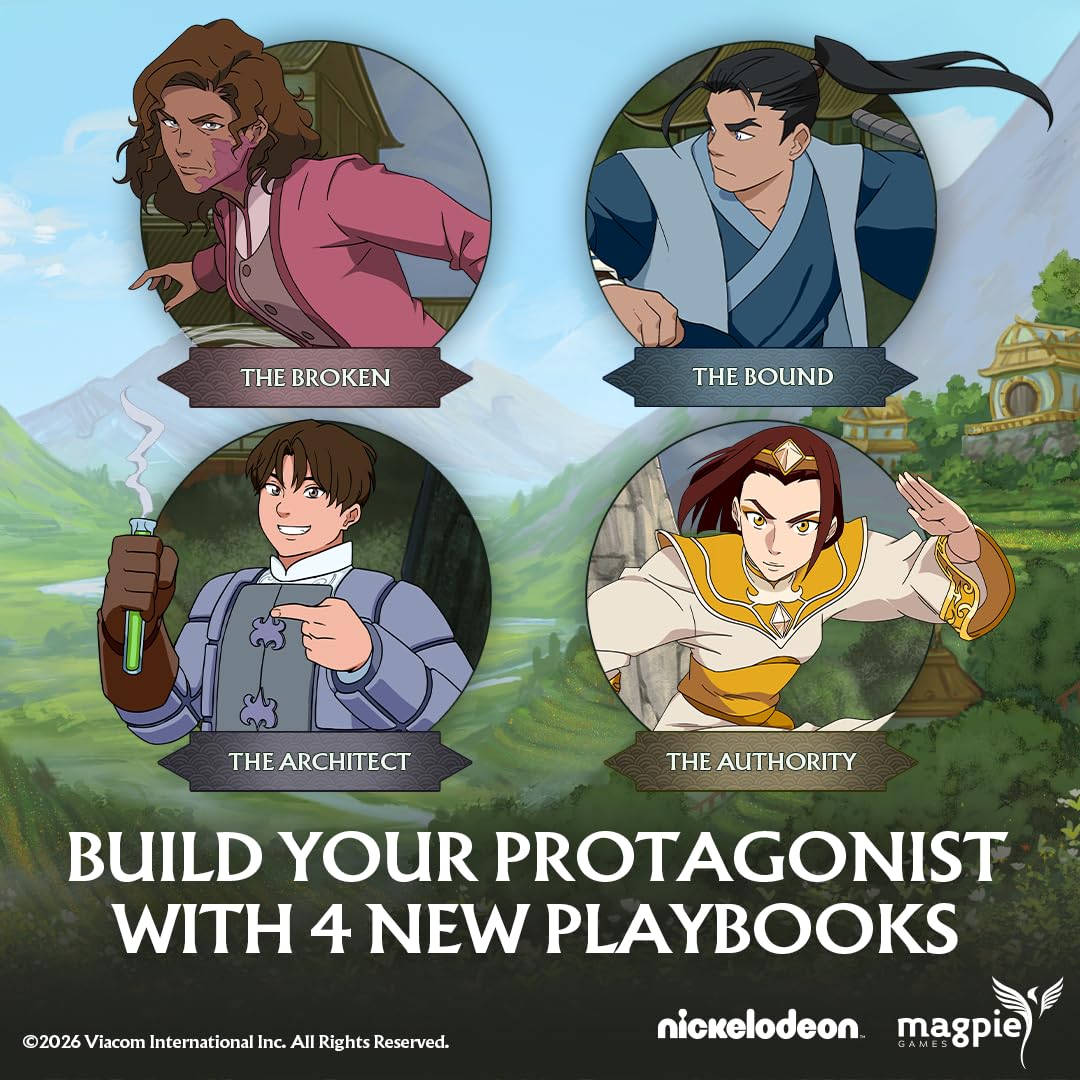 Avatar Legends: Uncle Iroh's Adventure Guide, Gioco per Giochi di Ruolo da Tavolo Magpie Games