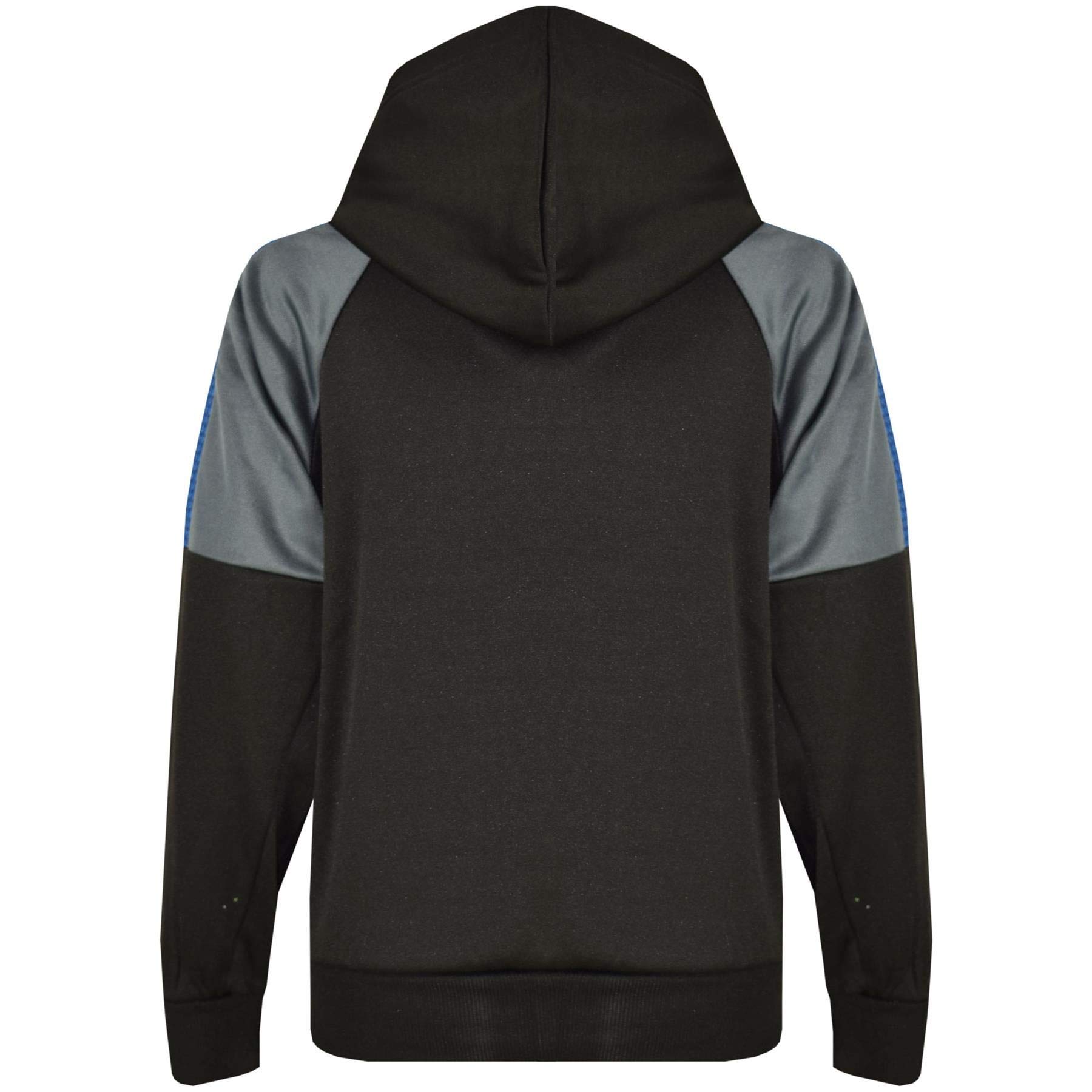 A2Z 4 Kids Mädchen Jungen Kapuzen Trainingsanzug Originals Abzeichen Reißverschluss Kapuzenpullover Oberteil Unterteil Kontrast Mesh Einsätze Workout Jogger 5-13