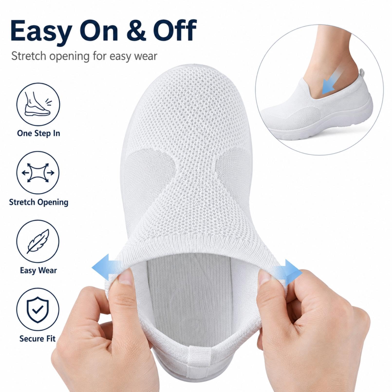Generisch Diabetikerschuhe Herren Damen Extra Breit Orthopädische Schuhe