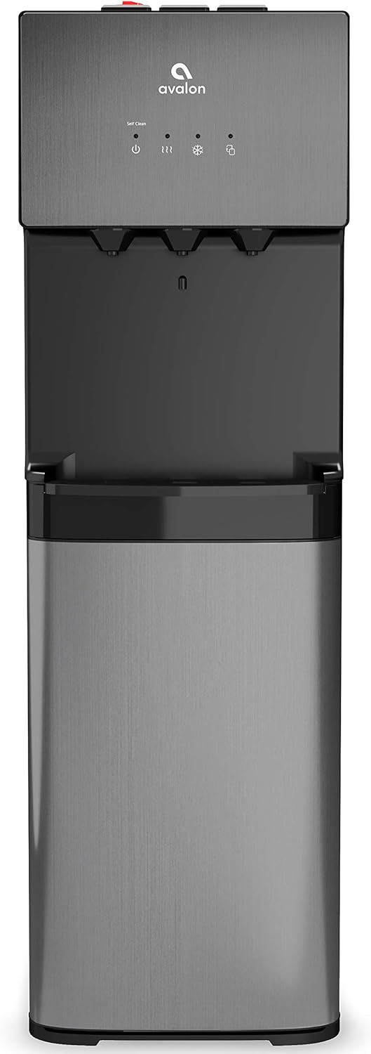 Avalon A3BLK Self Cleaning Bottom Loading Water Cooler Dispenser, 3 Temperature-UL/Energy Star Approved-Black Stainless Steel : Everything Else