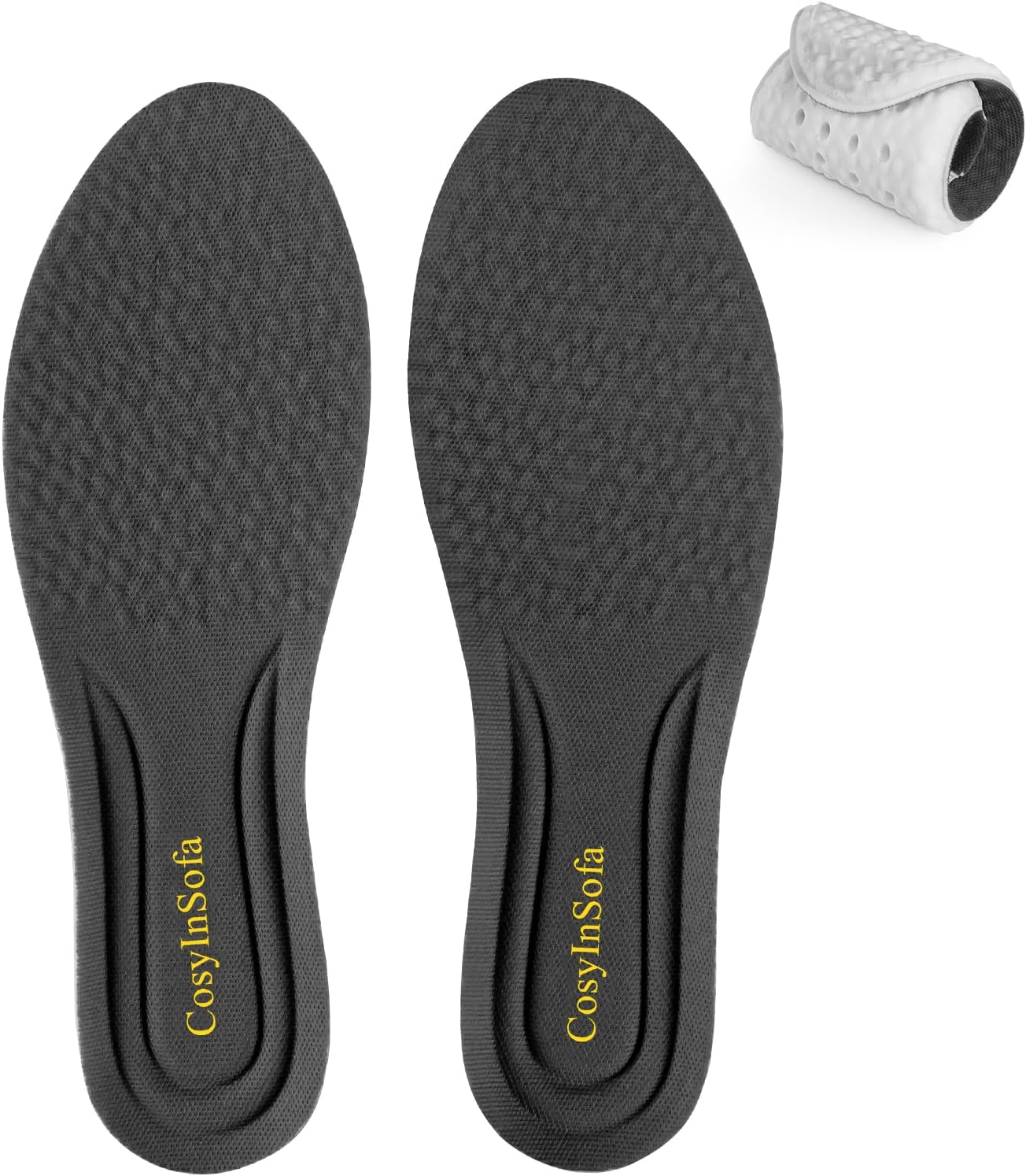 Buy CosyInSofa Memory Foam Insoles,Flat Feet Insoles Comfort Breathable