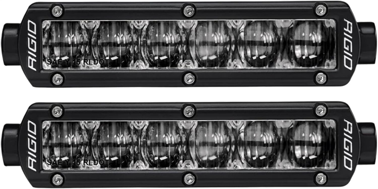 SR-SERIES SAE 6IN FOG LIGHT /2