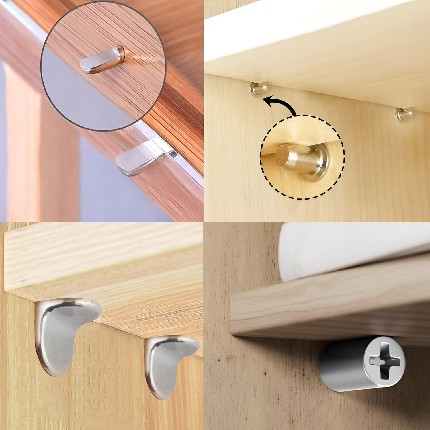 MENSOLA FORI 5 MM SUPPORTI BORCHIE SPINA PIOLI IN - Foto 12