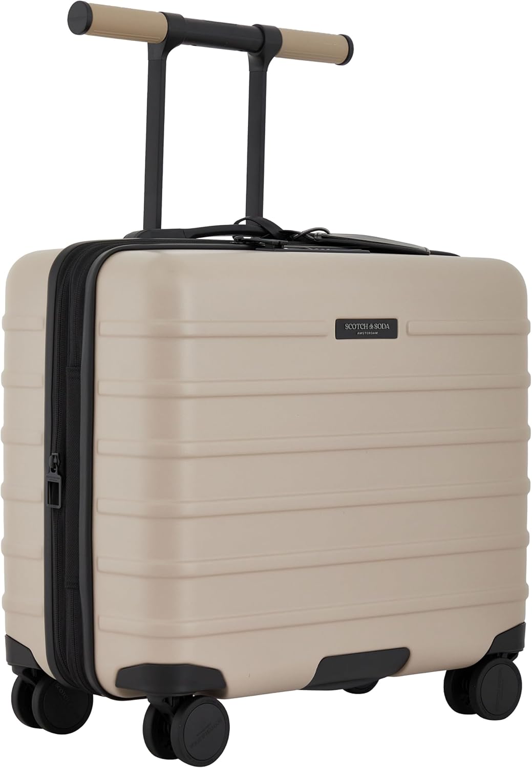 Scotch & Soda Tilburg Luggage, Pebble, 19-Inch Trunk Briefcase