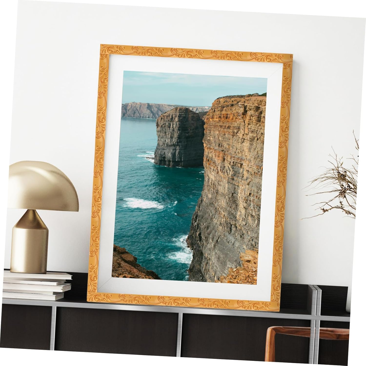 Self-Adhesive Flexible Wall Molding for Home Decor Easy Installation Elegant Design for Ceilings Mirrors and Corners