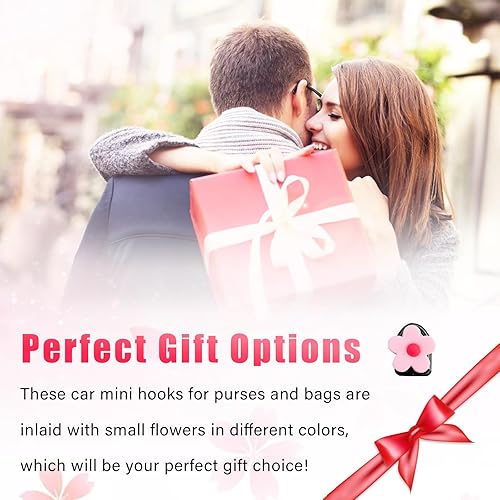 Miniatura 18 de Augeny 8 ganchos para reposacabezas de asiento de automóvil, organizador de almacenamiento para colgar ganchos de asiento de automóvil, ganchos