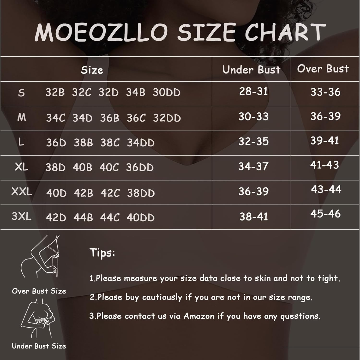 Womens Seamless Wireless Supportive Bra Push Up Comfort Full Coverage No Underwire T-Shirt Bra - Image 6