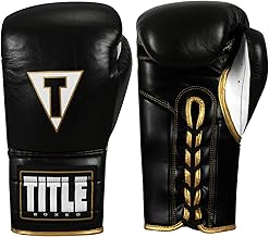 Guantes de Entrenamiento de Boxeo Mexicano de Cuero con Cordones