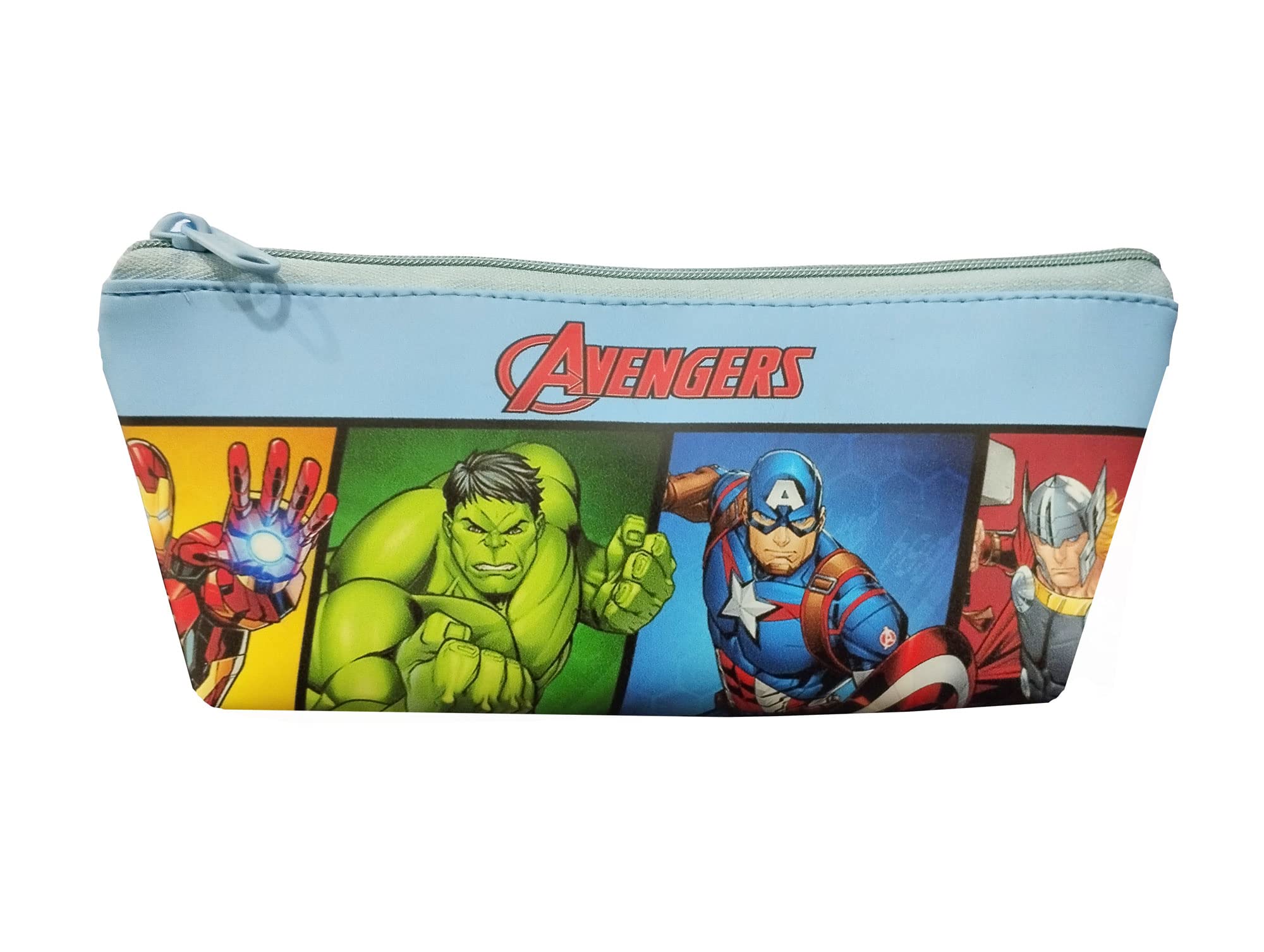 KOBBET Polyester Avengers Pencil Pouch For Kids Case School Stationery Zipper Closure Waterproof Travel Boys Best Return Gift Set Avenger (1Pcs)-Blue (B0BLCRZR5W) Amazon Price History, Amazon Price Tracker
