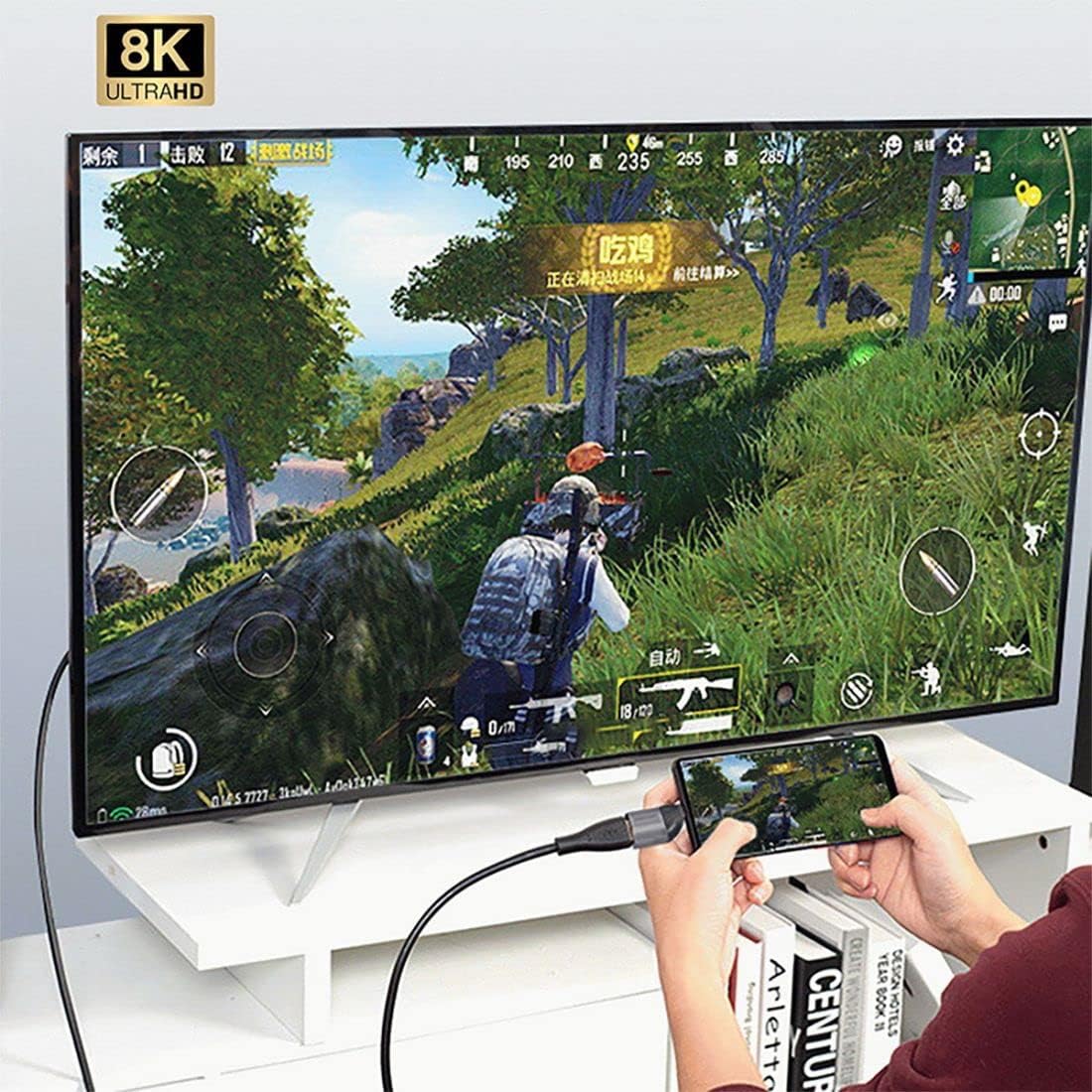 ChenYang CY USB4 USB-C Type-C Male Source to HDMI 2.0 Female Display 8K 60HZ UHD 4K HDMI Monitor Adapter