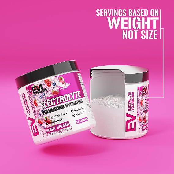 Ultimate Electrolytes Powder Hydration Drink - Quick Replenishing Hydration Powder Drink Mix with 8 Key Electrolytes and Antioxidants - Vegan Gluten Free Keto Friendly Blend (Berry Splash)